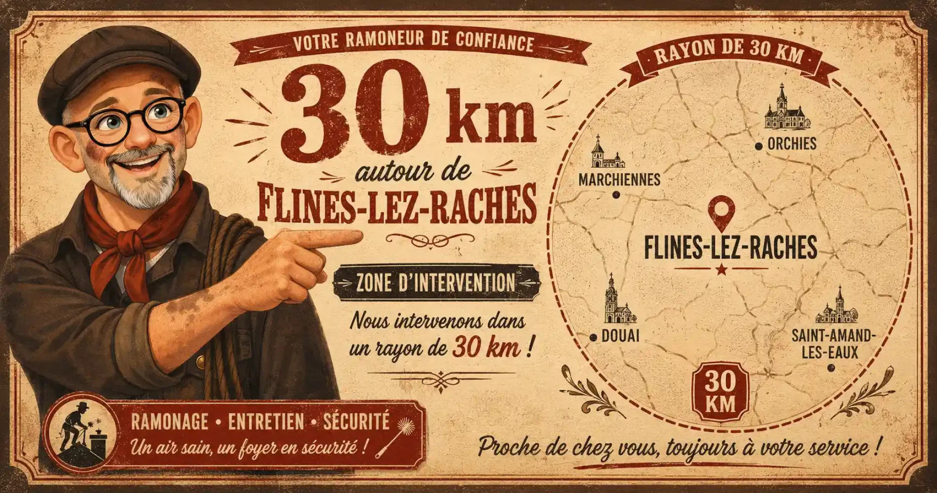 zone d'intervention